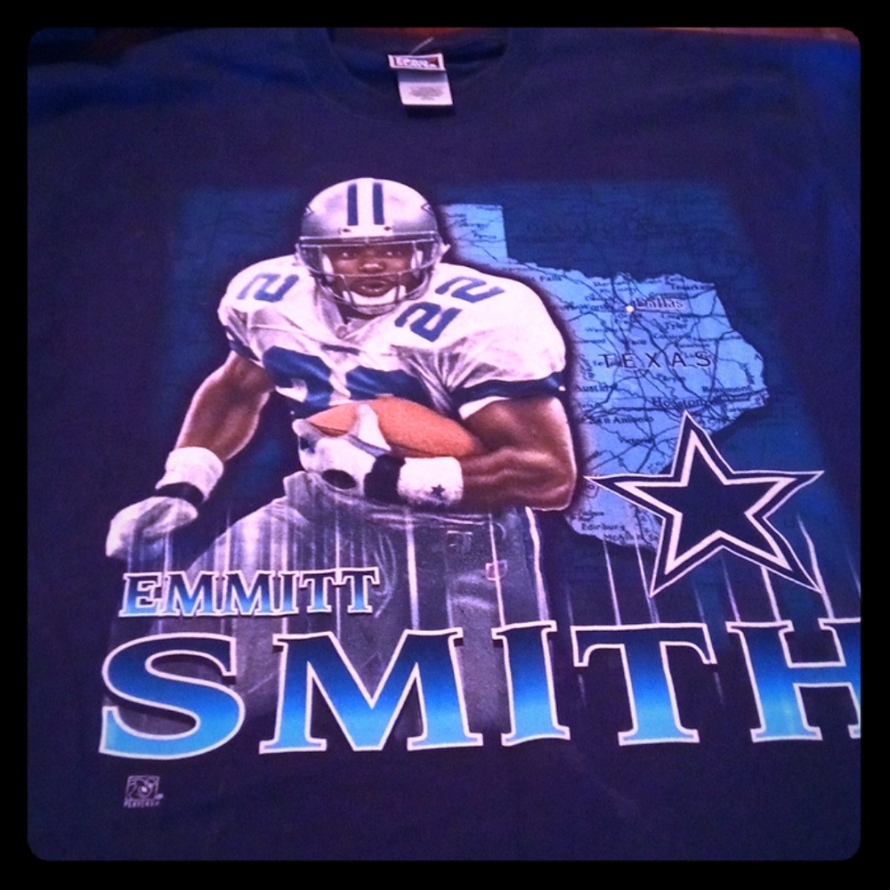 Vintage emmitt Smith pro player t shirt